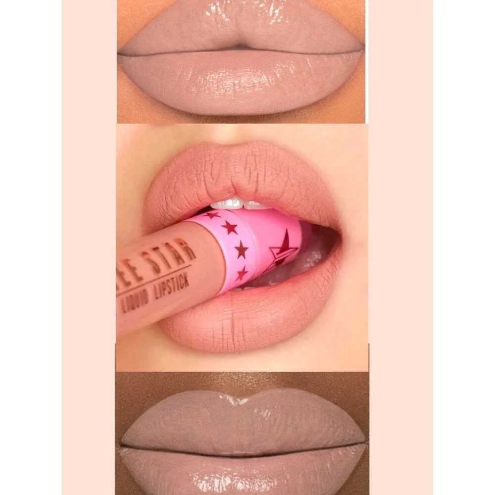 Jeffree Star Supreme Gloss Lip Gloss Nude Shade Full Size NIB Celebrity Skin